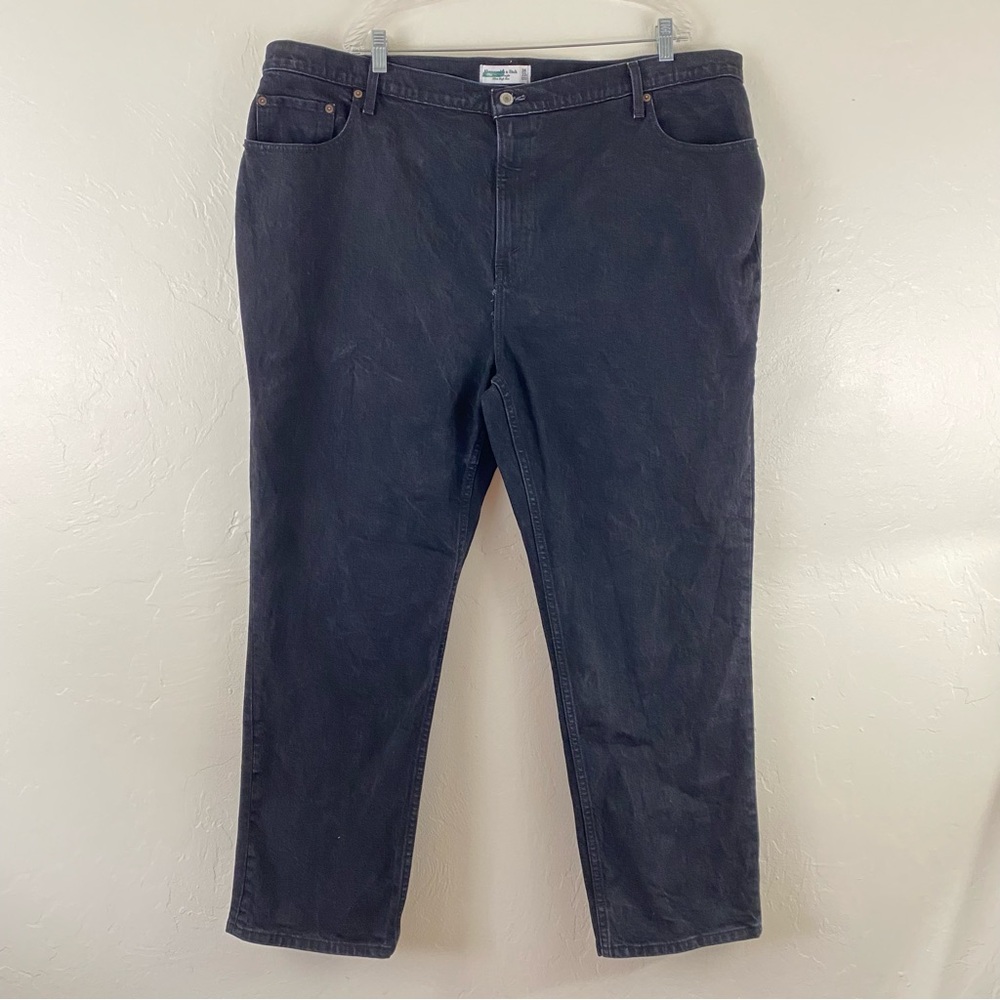 Abercrombie & Fitch 22 Black The 90’s Ultra High Rose Straight Leg Denim Jean